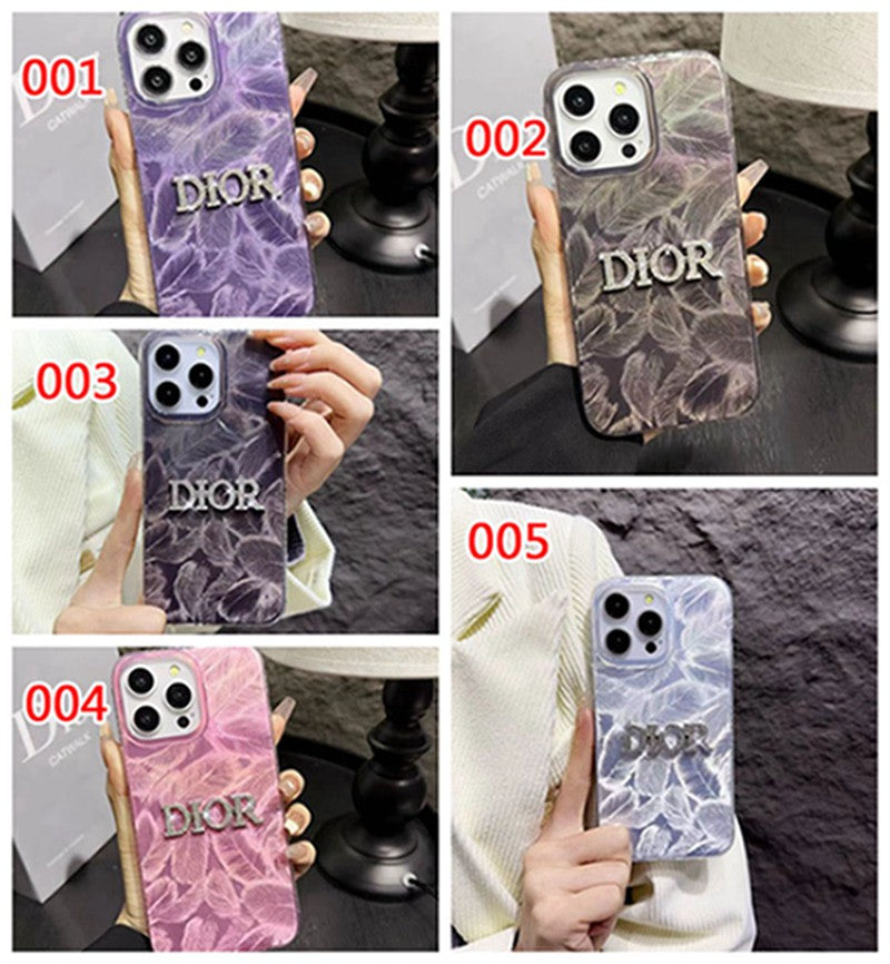Christian Dior phone case iPhone 15 pro max – Protective Shockproof Phone Case
