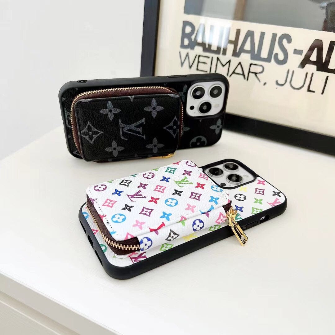 Lv Phone Case Wallet For IPhone 15 Pro – MagSafe Premium Phone Case