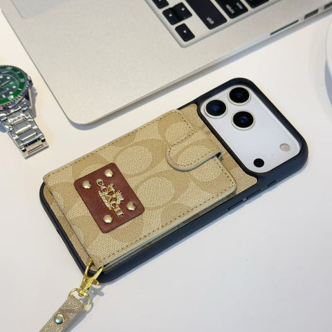Image of Louis Vuitton iPhone 17 / Coach iPhone 17 – Luxury Designer Phone Case