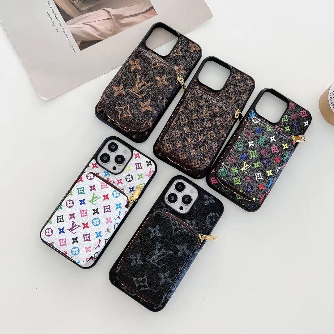 Lv Phone Case Wallet For IPhone 15 Pro – MagSafe Premium Phone Case