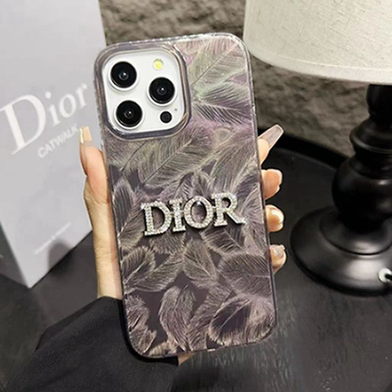 Christian Dior phone case iPhone 15 pro max – Protective Shockproof Phone Case