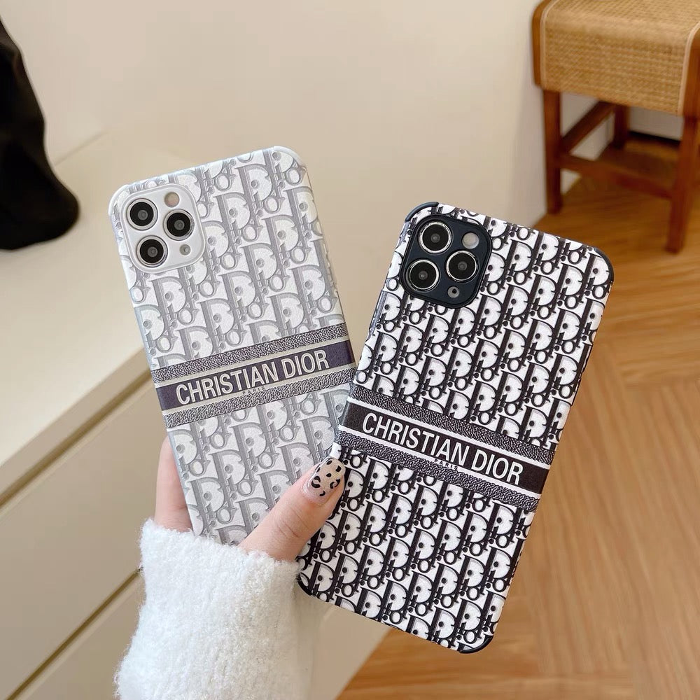 Christian Dior phone case For Iphone – Slim Clear Phone Case