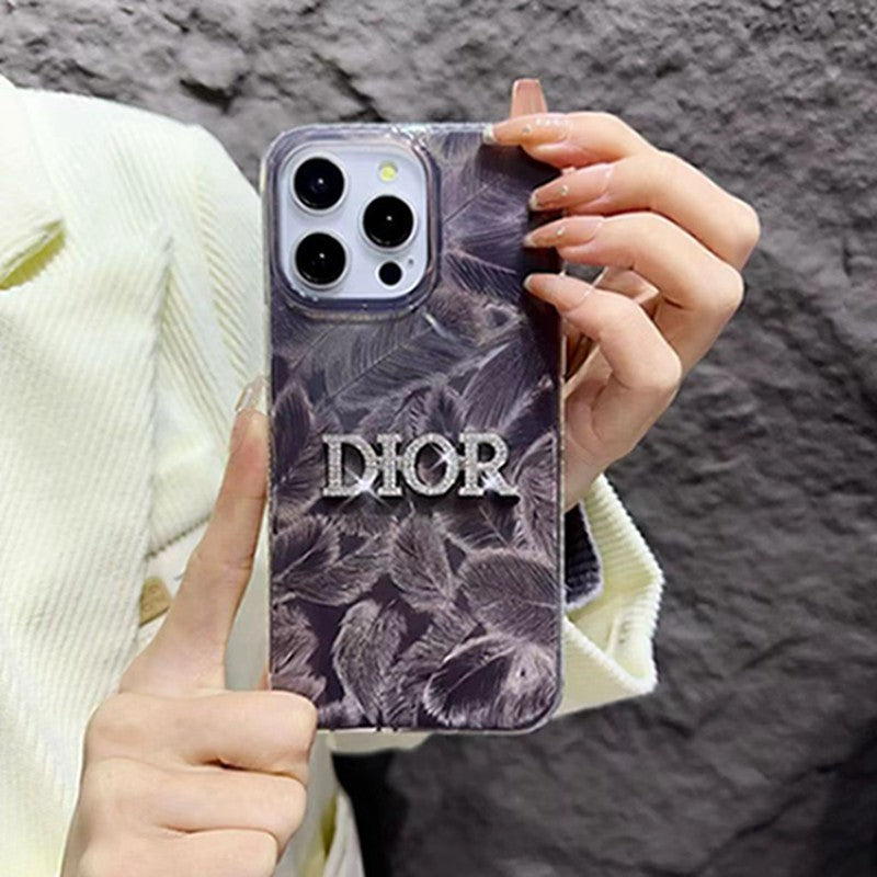 Christian Dior phone case iPhone 15 pro max – Protective Shockproof Phone Case