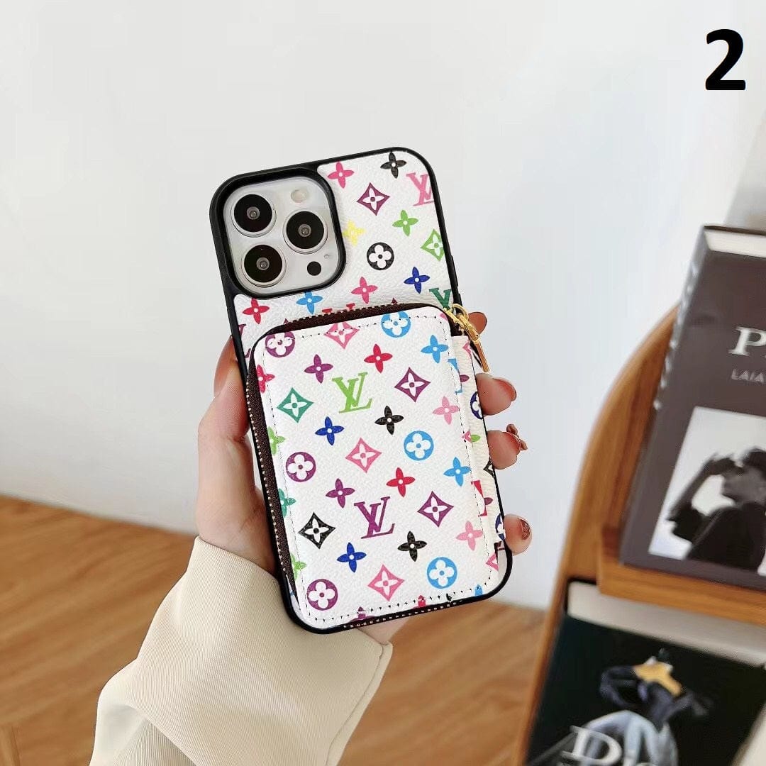 Lv Phone Case Wallet For IPhone 15 Pro – MagSafe Premium Phone Case