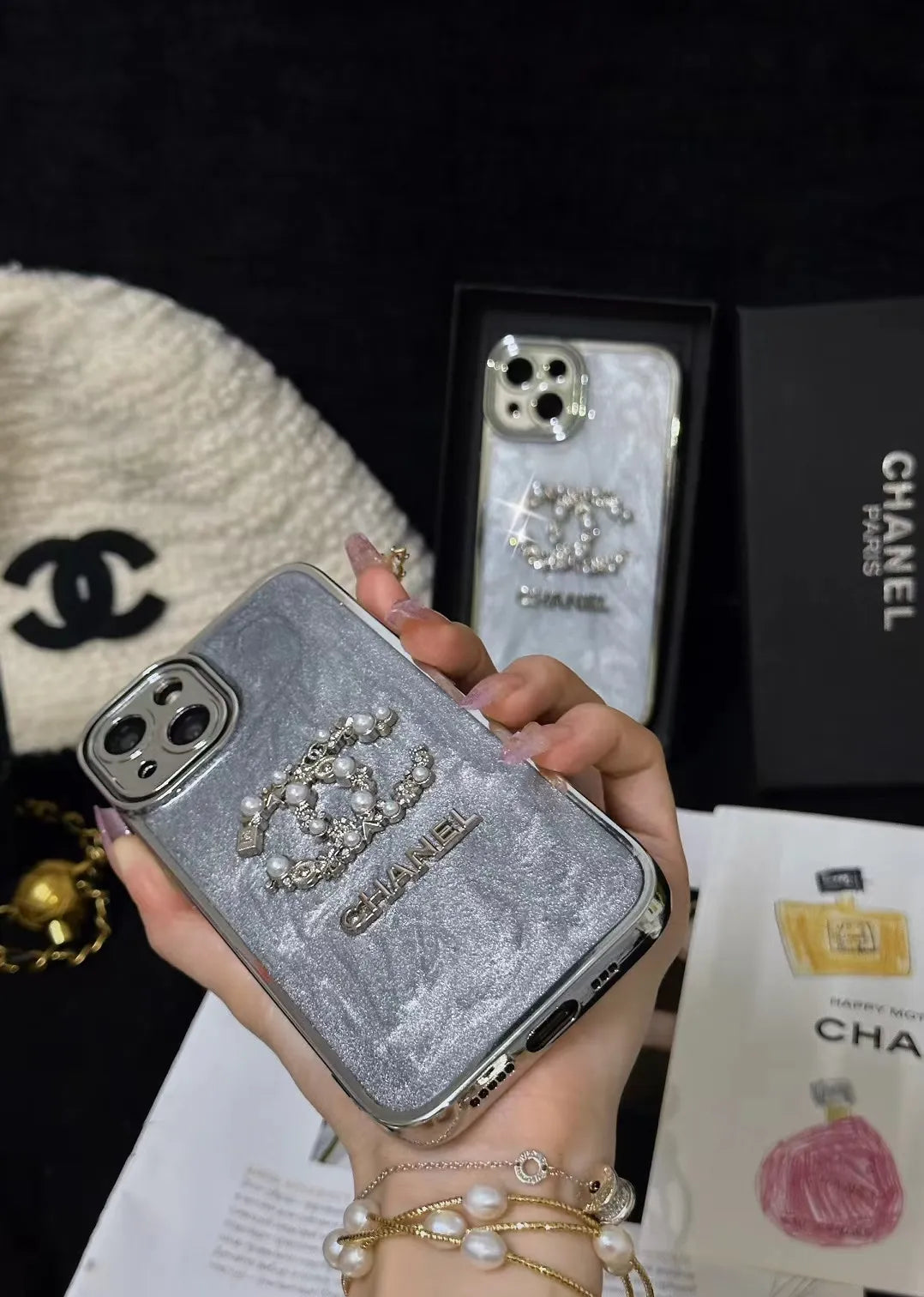 Chanel Iphone 15 Pro Max Case – MagSafe Premium Phone Case