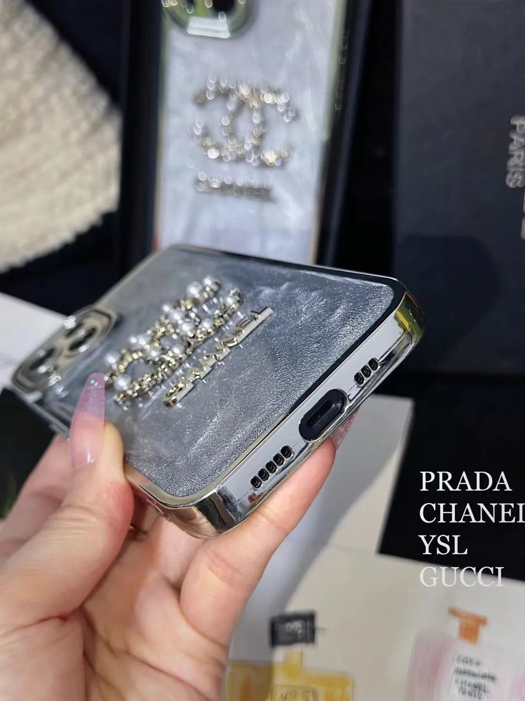 Chanel Iphone 15 Pro Max Case – MagSafe Premium Phone Case