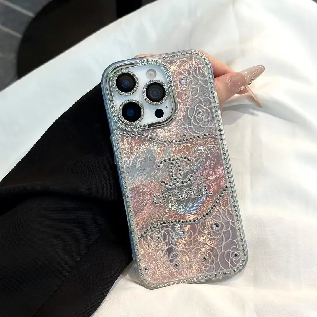 Chanel Inspired Pearl iPhone Case – Slim Clear Phone Case