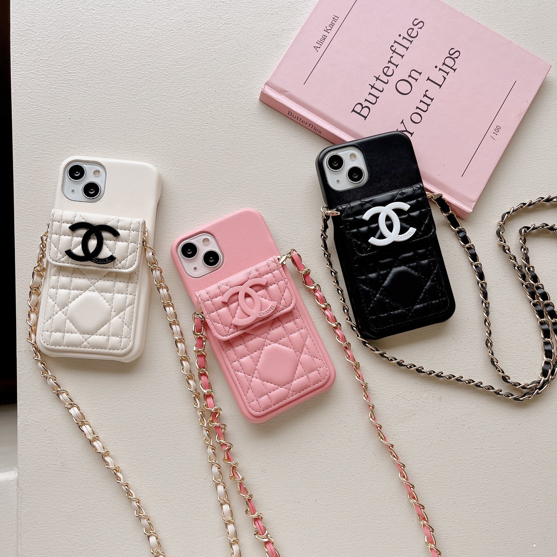 chanel phone case on chain – Protective Shockproof Phone Case