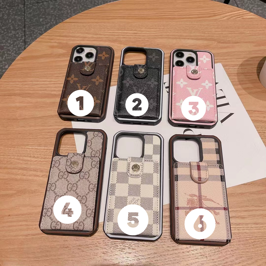Louis Vuitton Phone Wallet – Protective Shockproof Phone Case