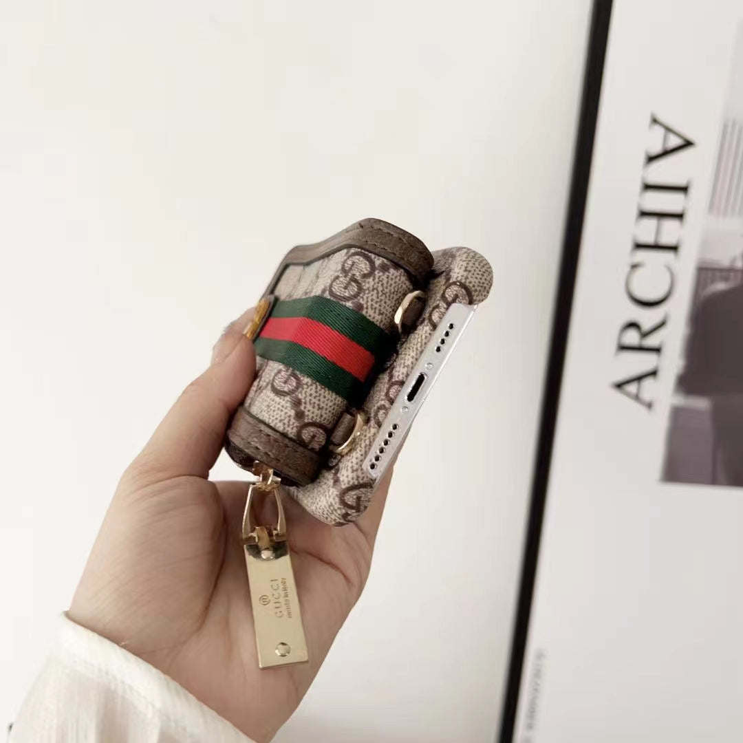 Gucci Phone Case With Card Holder – Protective Shockproof Phone Case