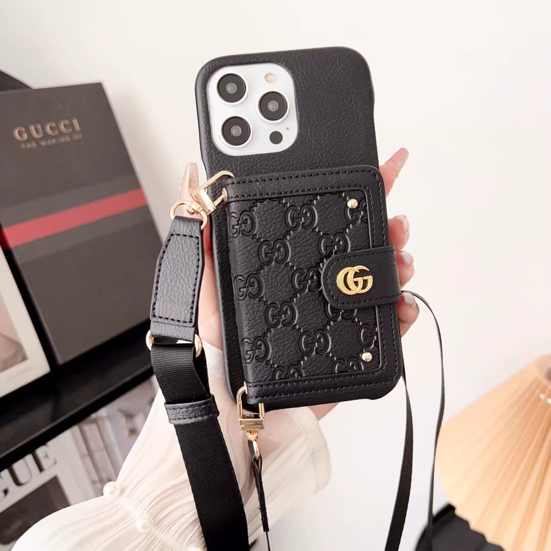Gucci Iphone Case With Strap – Luxury Designer Phone Case