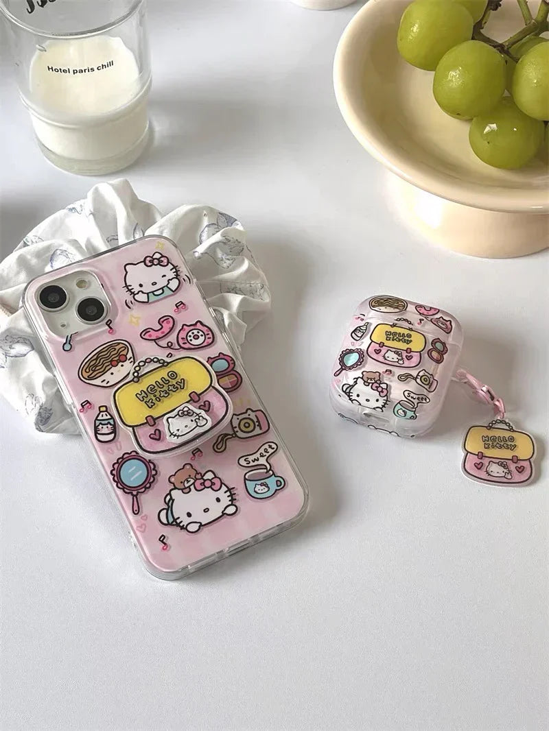 Hello Kitty Iphone 12 Case – Slim Clear Phone Case