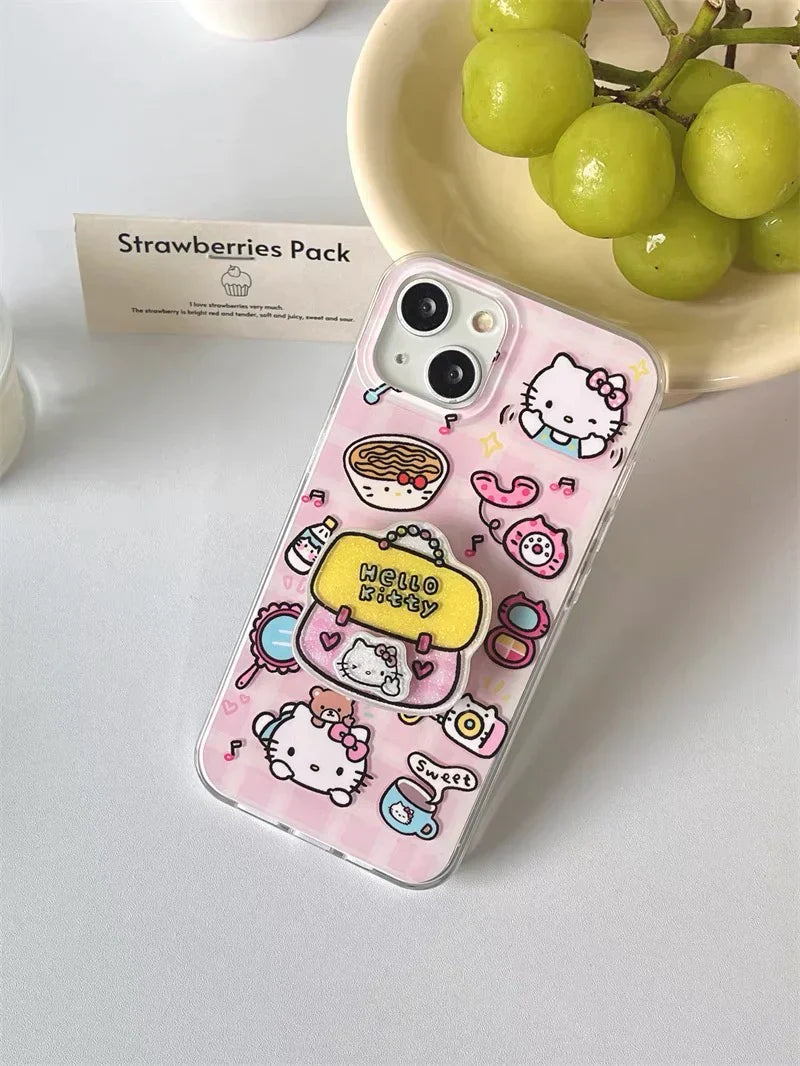 Hello Kitty Iphone 12 Case – Slim Clear Phone Case