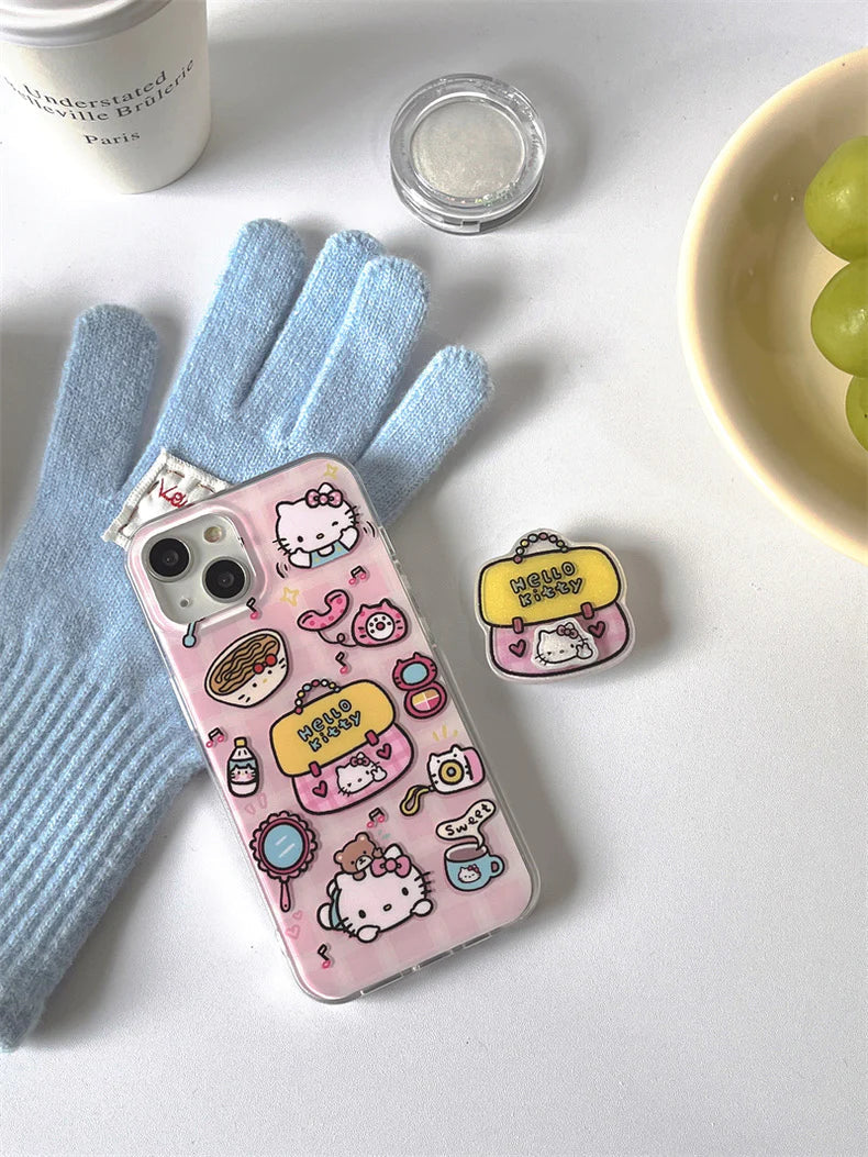 Hello Kitty Iphone 12 Case – Slim Clear Phone Case