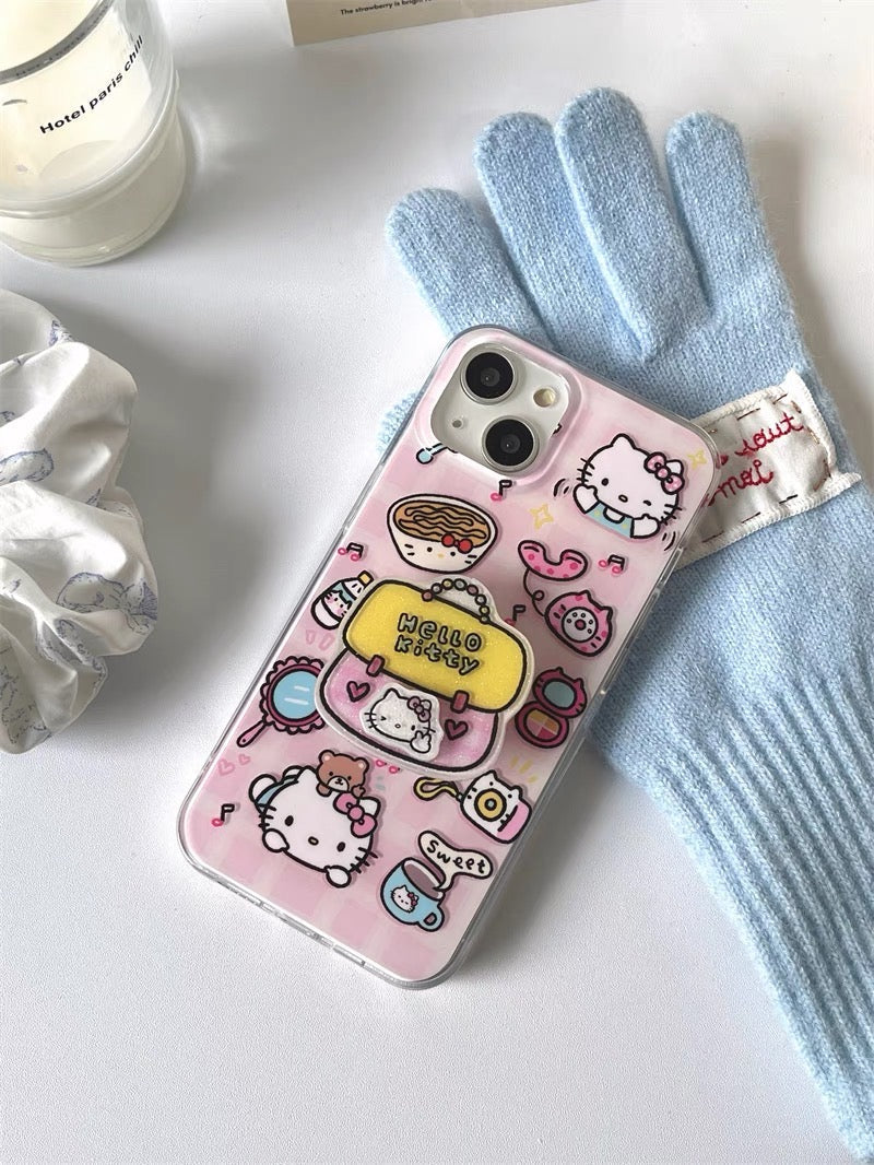 Hello Kitty Iphone 12 Case – Slim Clear Phone Case