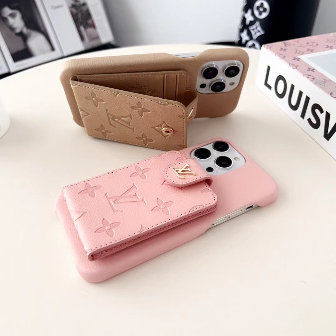 Louis Vuitton iPhone 16 Pro Case – Protective Shockproof Phone Case