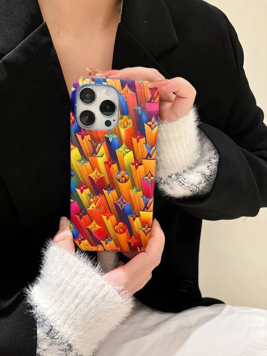 Louis Vuitton Inspired iPhone Case – Luxury Designer Phone Case