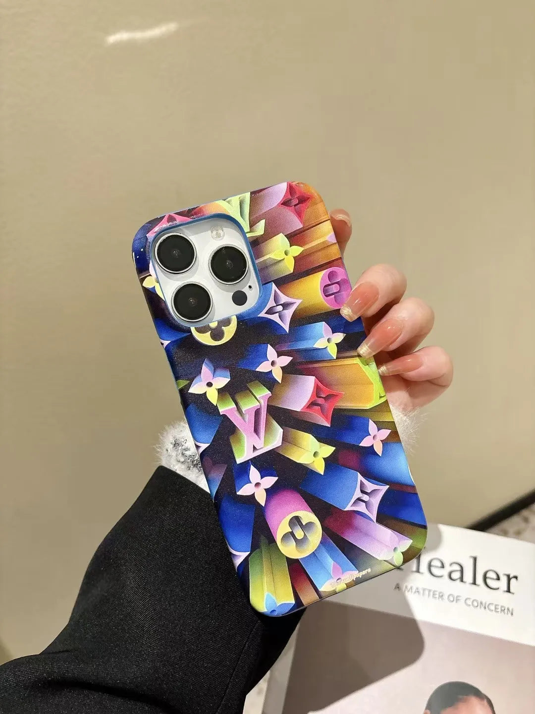 Louis Vuitton Inspired iPhone Case – Luxury Designer Phone Case