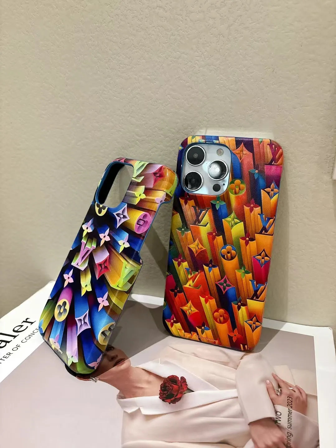 Louis Vuitton Inspired iPhone Case – Luxury Designer Phone Case