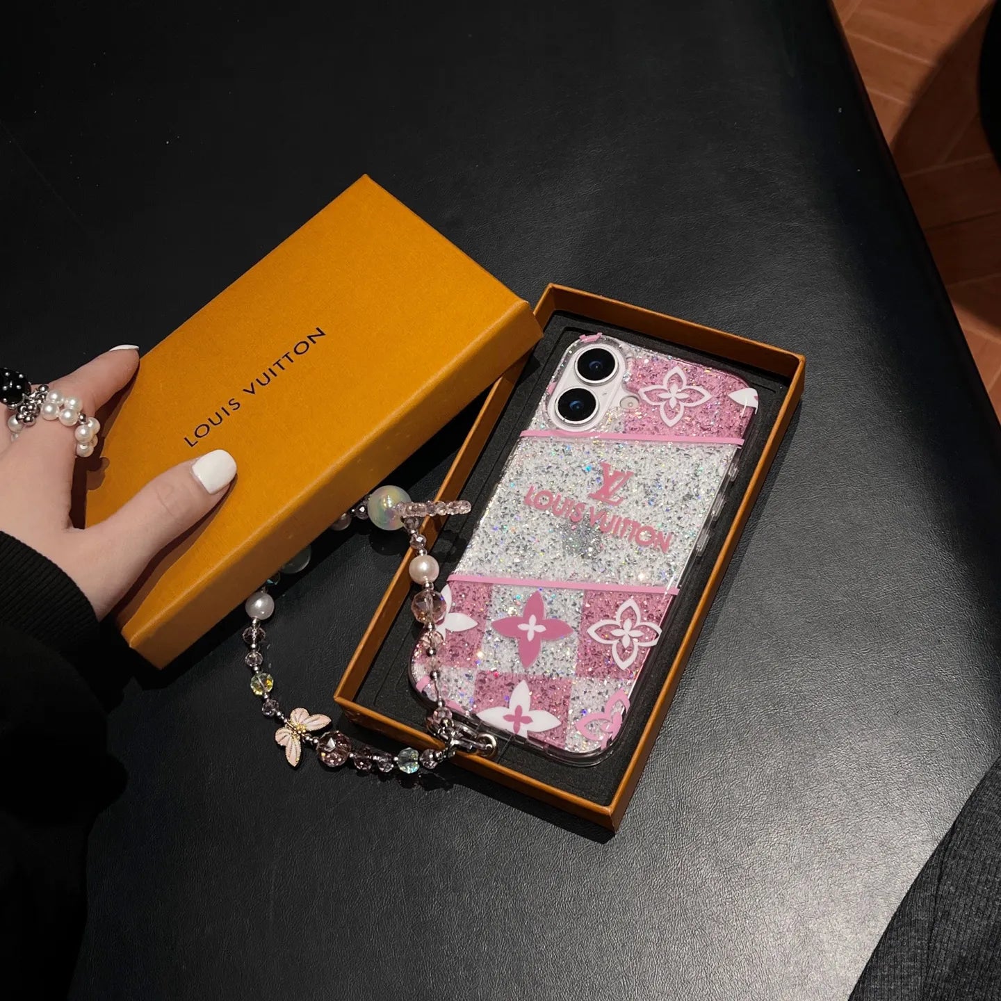 Designer Louis Vuitton Iphone 16 case – Protective Shockproof Phone Case