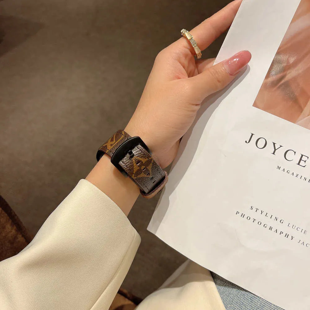 LV Luxury Apple Watch Bands Louis Vuitton – Slim Clear Phone Case