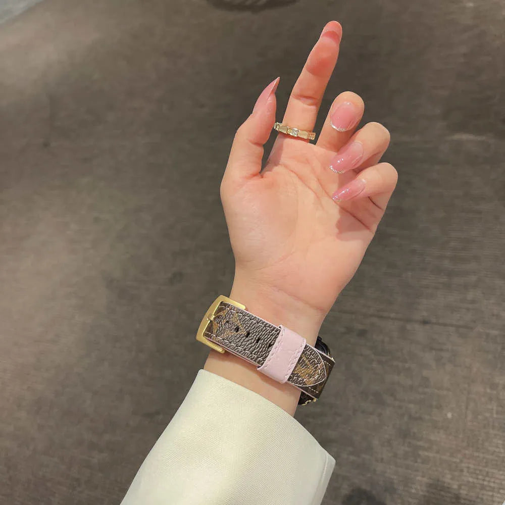 LV Luxury Apple Watch Bands Louis Vuitton – Slim Clear Phone Case