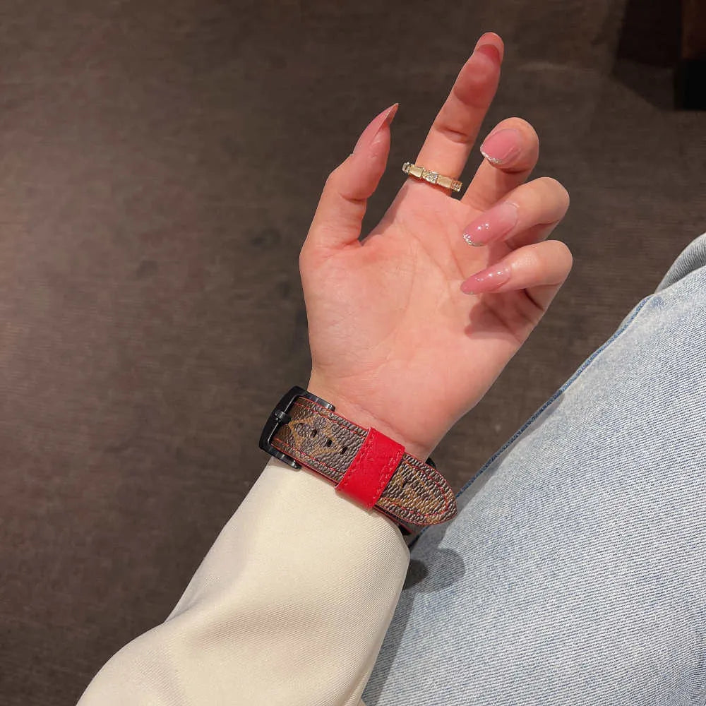 LV Luxury Apple Watch Bands Louis Vuitton – Slim Clear Phone Case