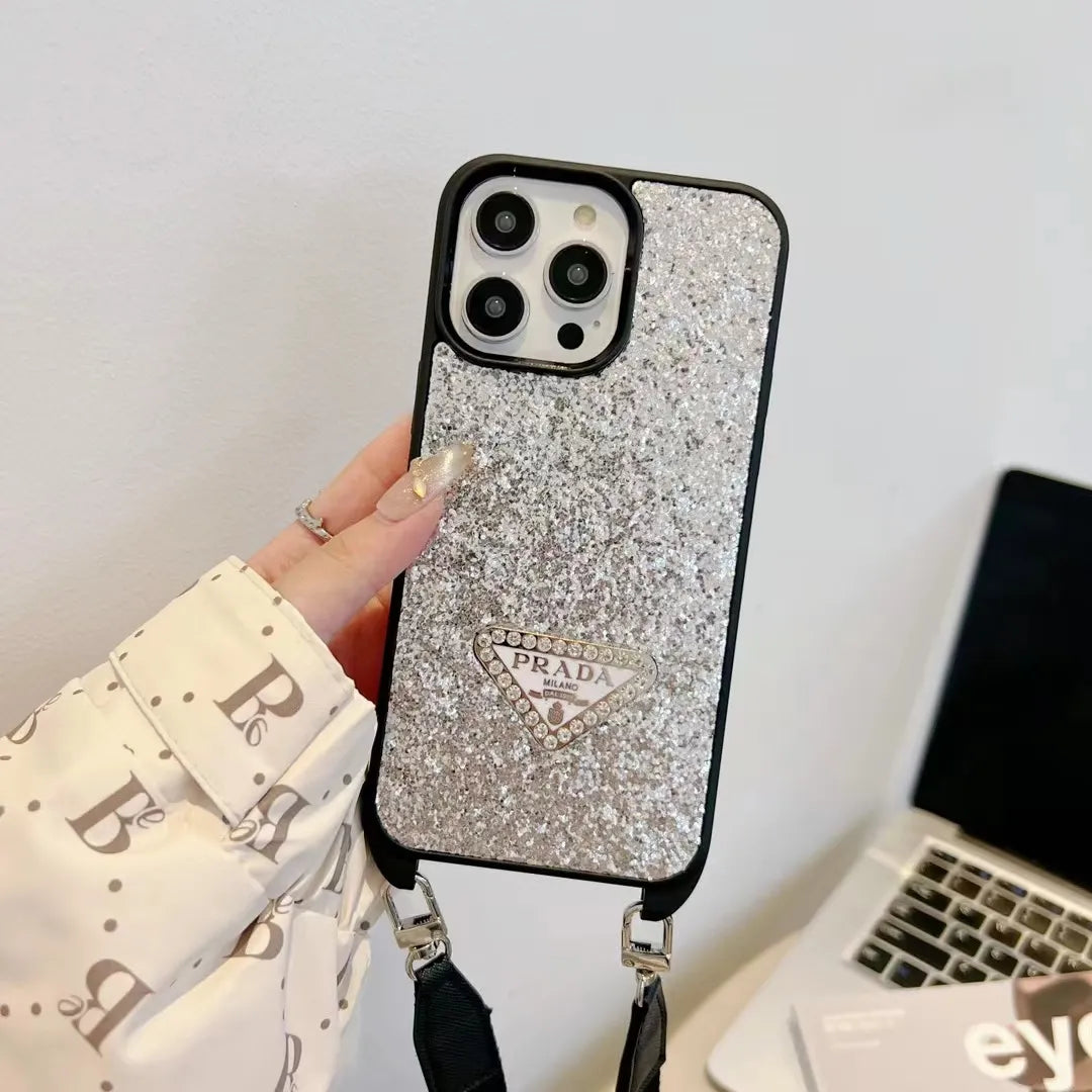 Prada Bling Phone Case – Protective Shockproof Phone Case