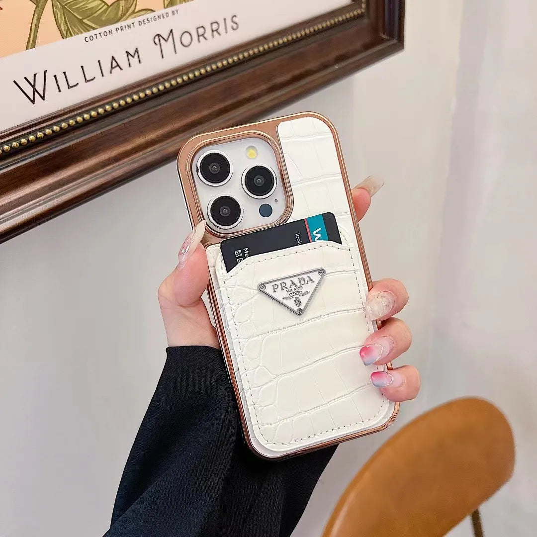 Prada Phone Case With Card Holder – Slim Clear Phone Case
