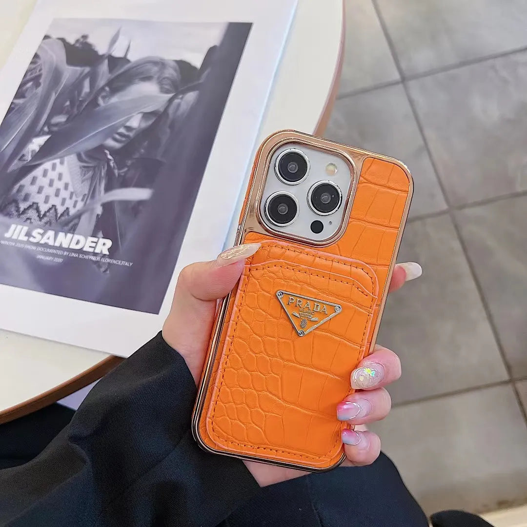 Prada Phone Case With Card Holder – Slim Clear Phone Case