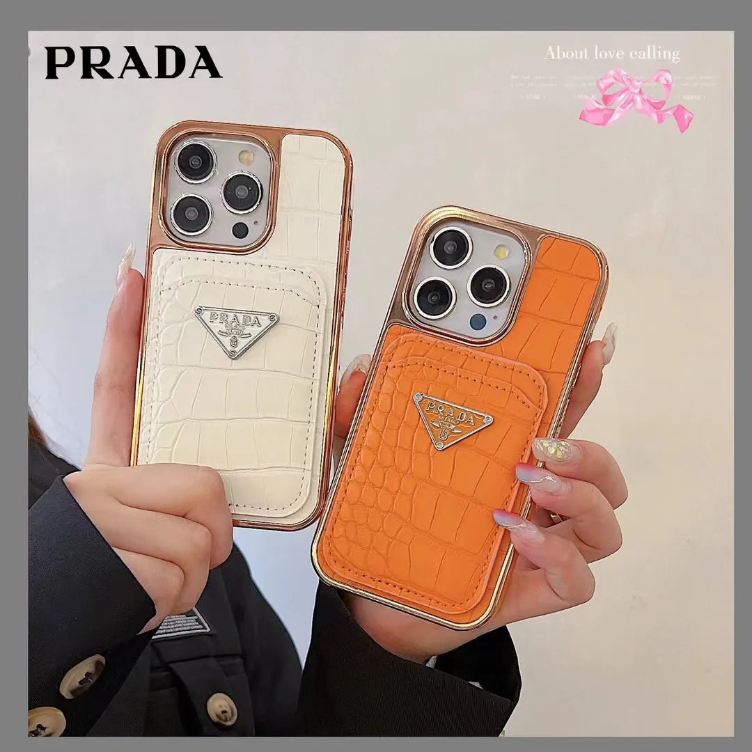 Prada Phone Case With Card Holder – Slim Clear Phone Case