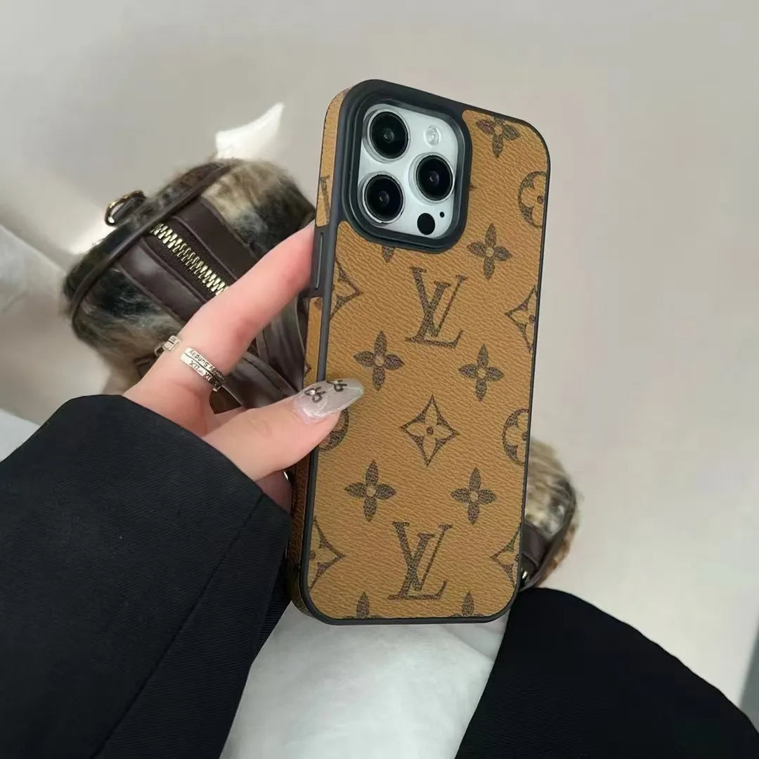 Louis Vuitton Apple leather phone case – Slim Clear Phone Case