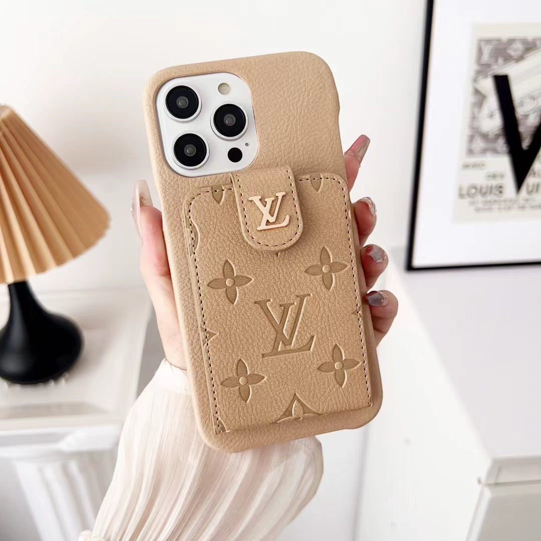 Louis Vuitton iPhone 16 Pro Case – Protective Shockproof Phone Case