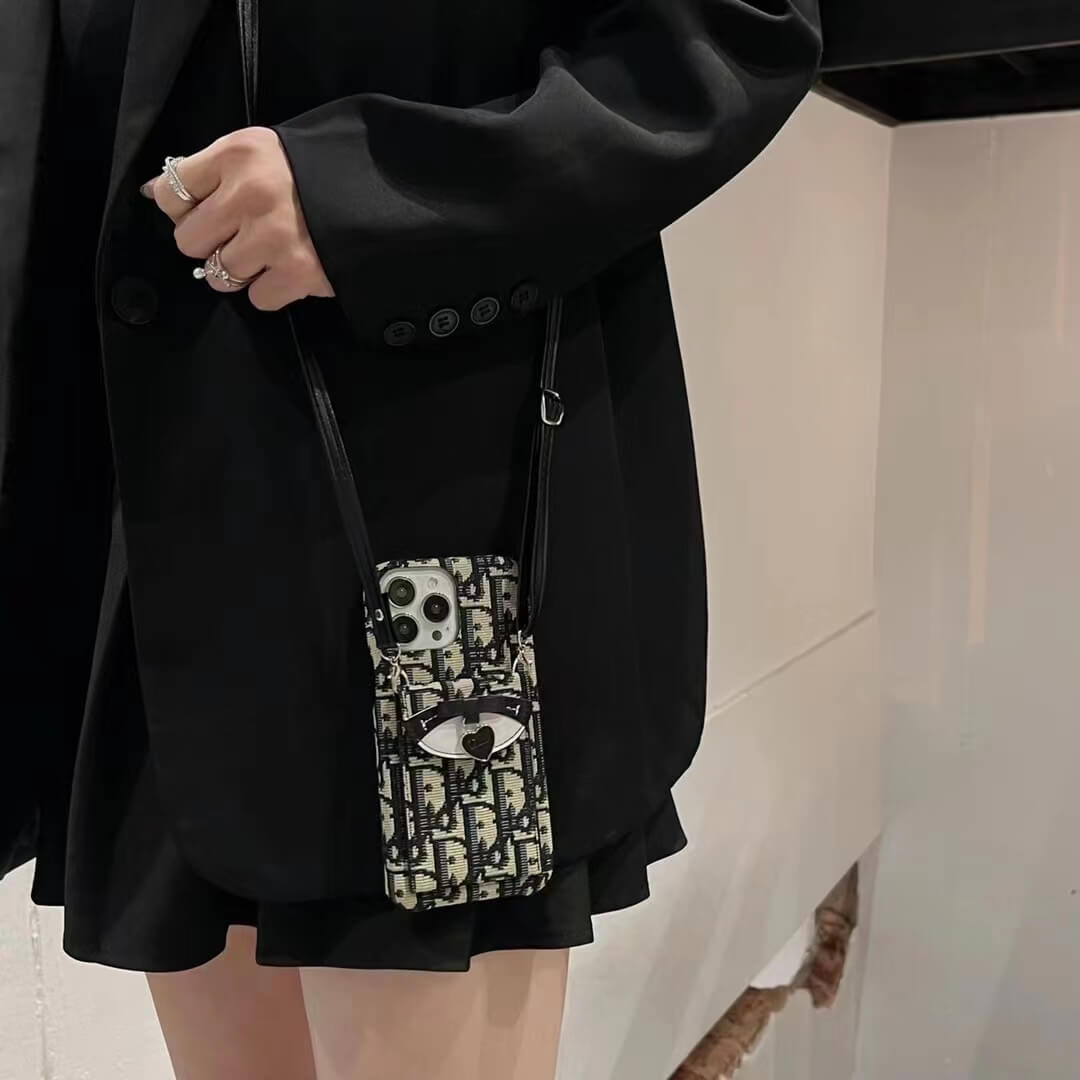 Dior Card Holder With Chain – MagSafe Premium Phone Case