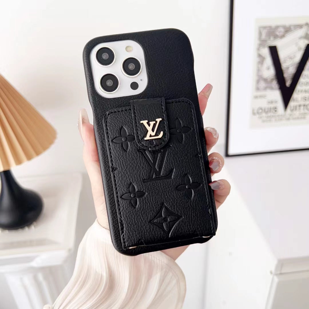 Louis Vuitton iPhone 16 Pro Case – Protective Shockproof Phone Case