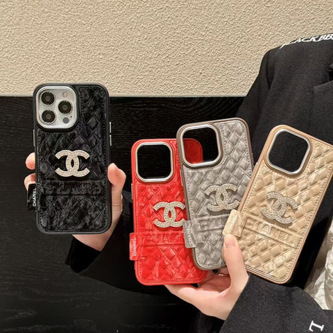 Image of Case Designer Phone Luxury for Chanel iPhone 13 Pro Max