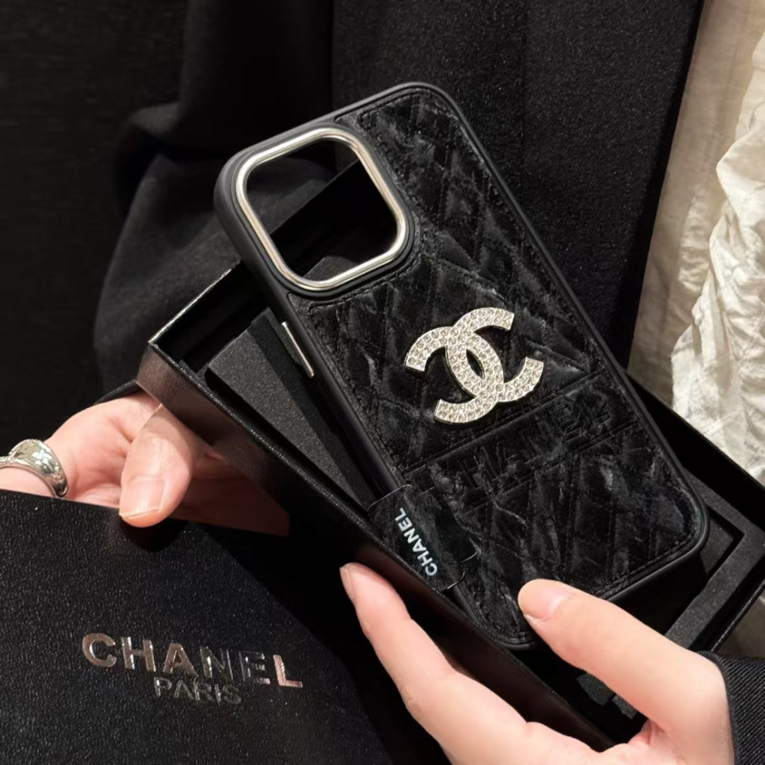 Case Designer Phone Luxury for Chanel iPhone 14 Pro Max
