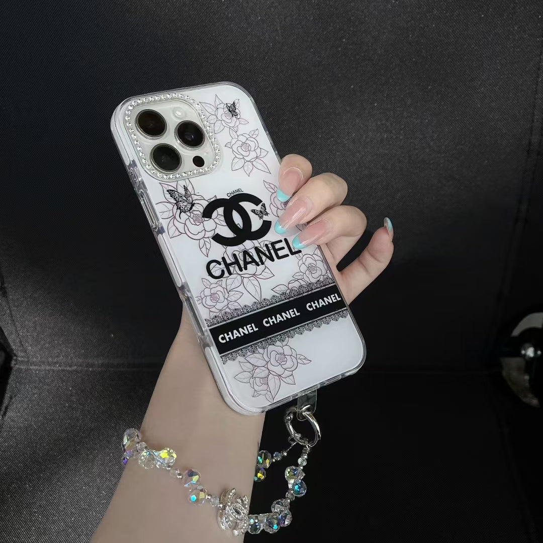 Chanel iPhone 15 Pro Max – Slim Clear Phone Case