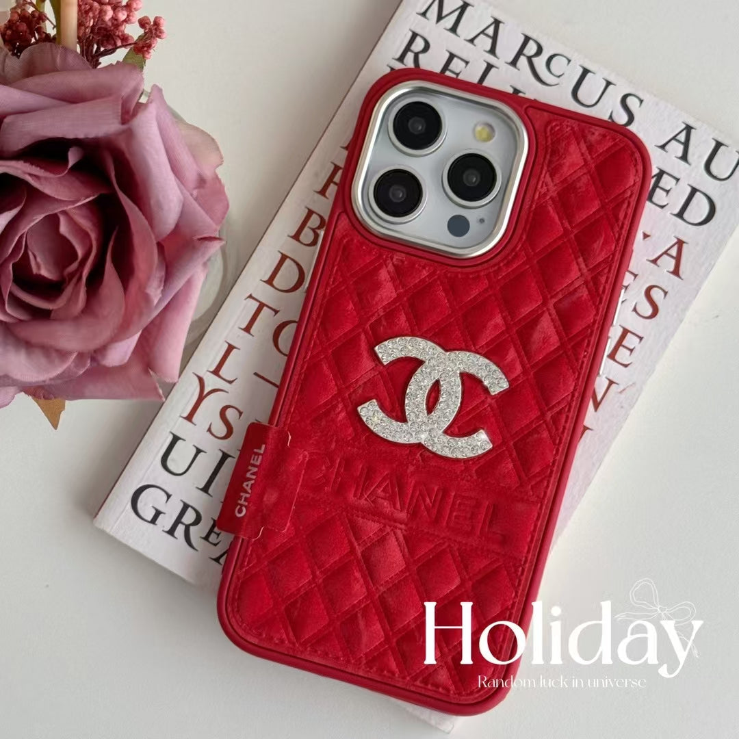 Case Designer Phone Luxury for Chanel iPhone 16 Pro Max