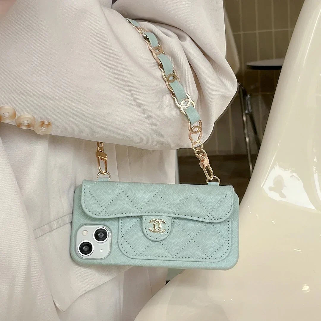 Chanel Phone Case With Strap – Slim Clear Phone Case