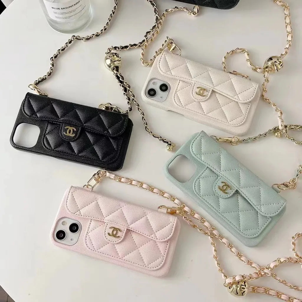Chanel Crossbody Phone Case – Protective Shockproof Phone Case
