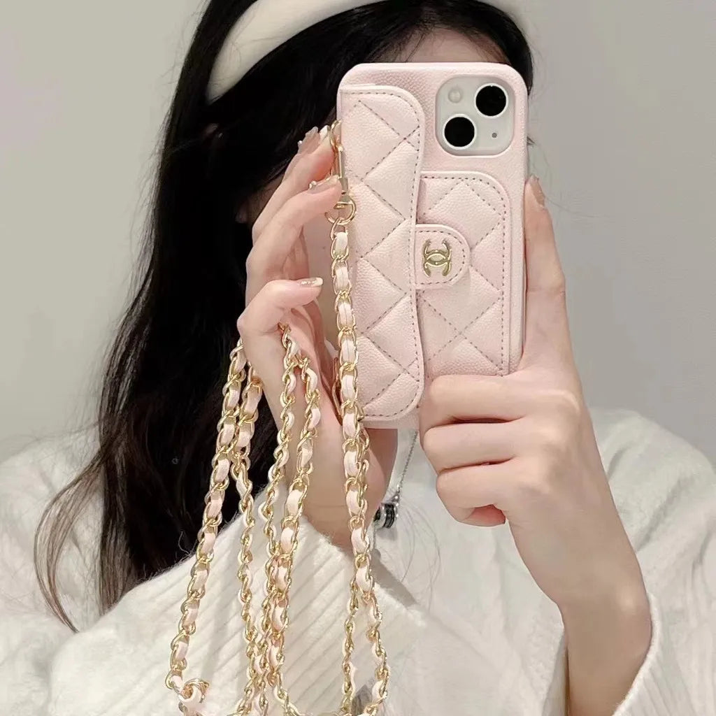 Chanel Crossbody Phone Case – Protective Shockproof Phone Case