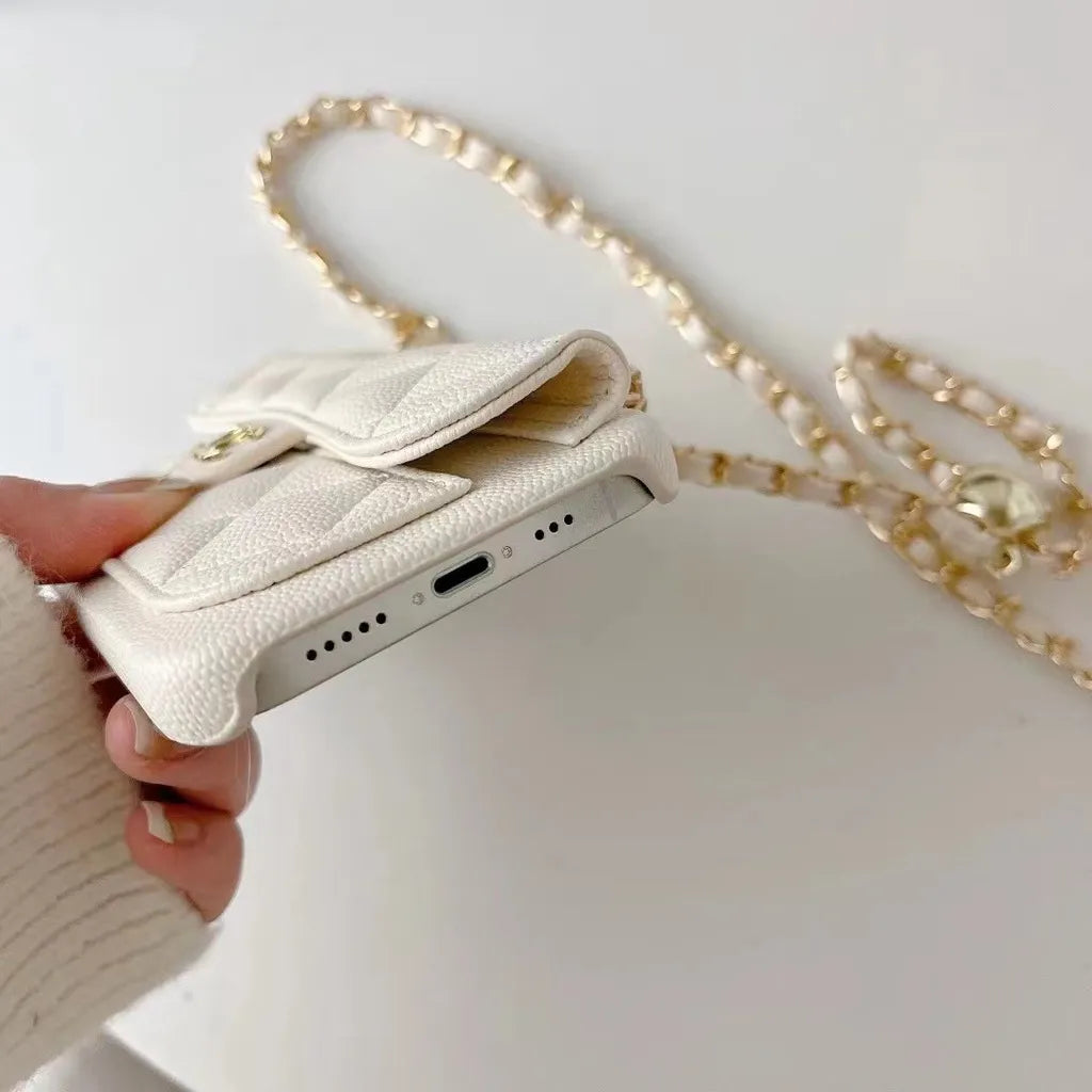 Chanel Crossbody Phone Case – Protective Shockproof Phone Case