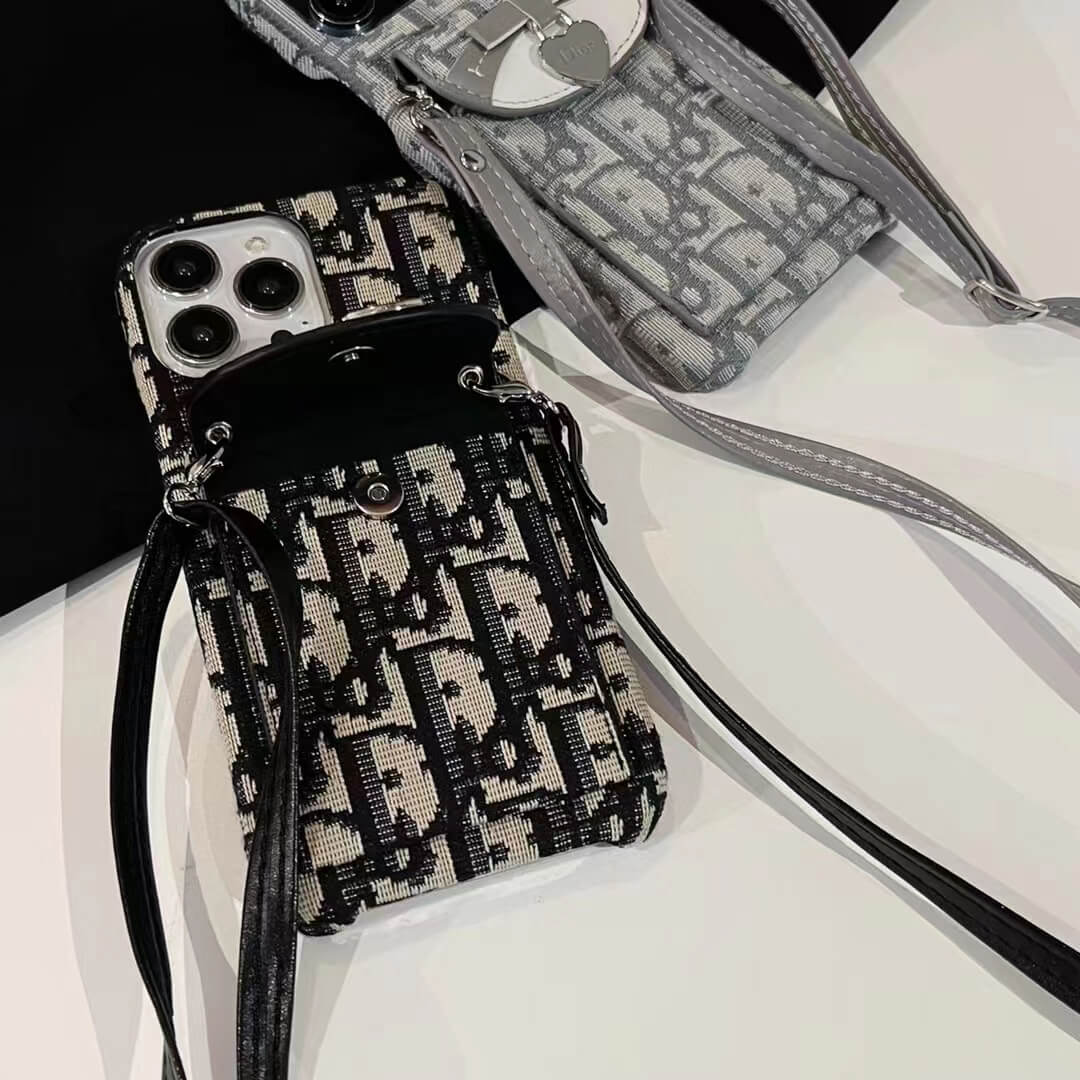 Dior Card Holder With Chain – MagSafe Premium Phone Case