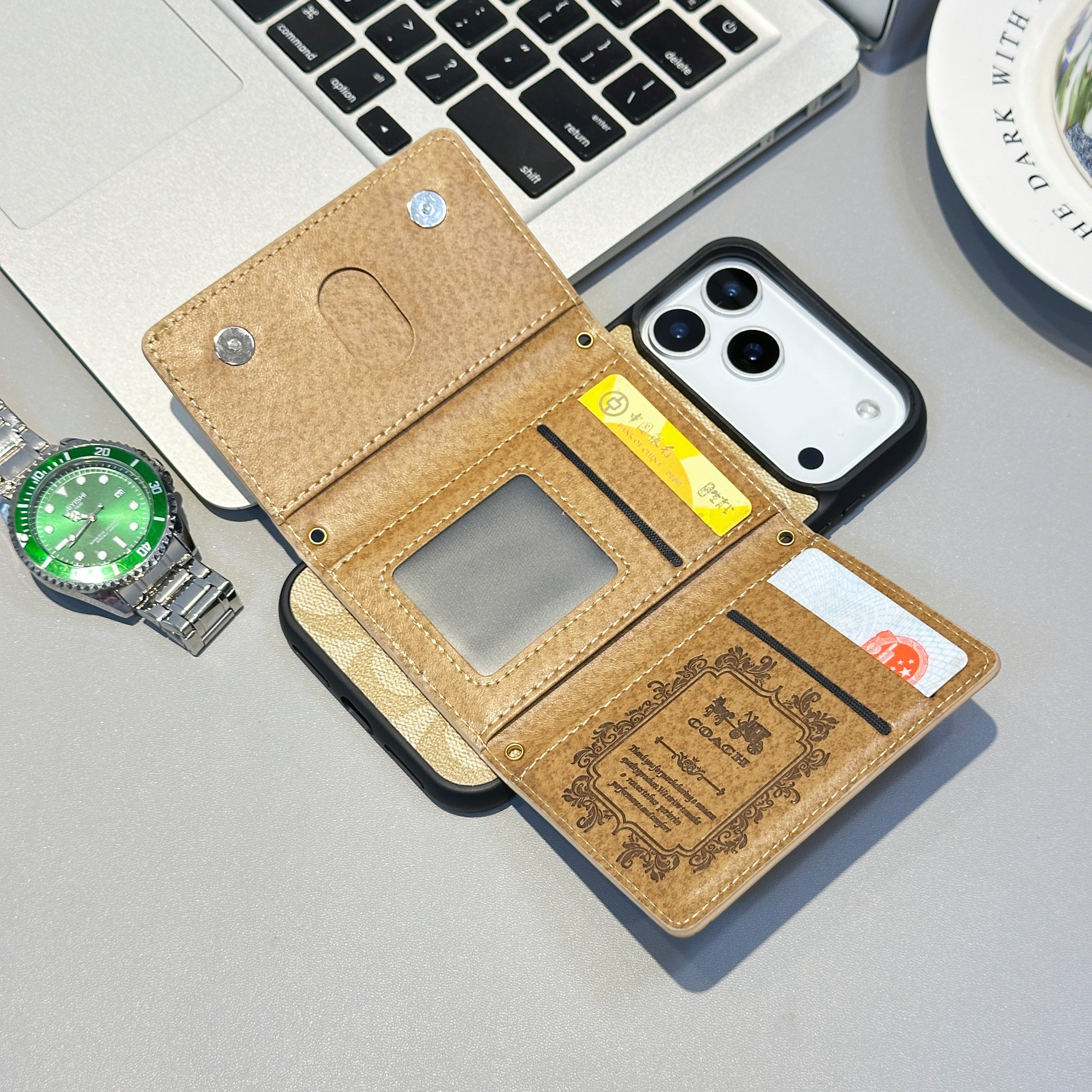 Coach iPhone 13 Pro – Luxury Designer Phone Case