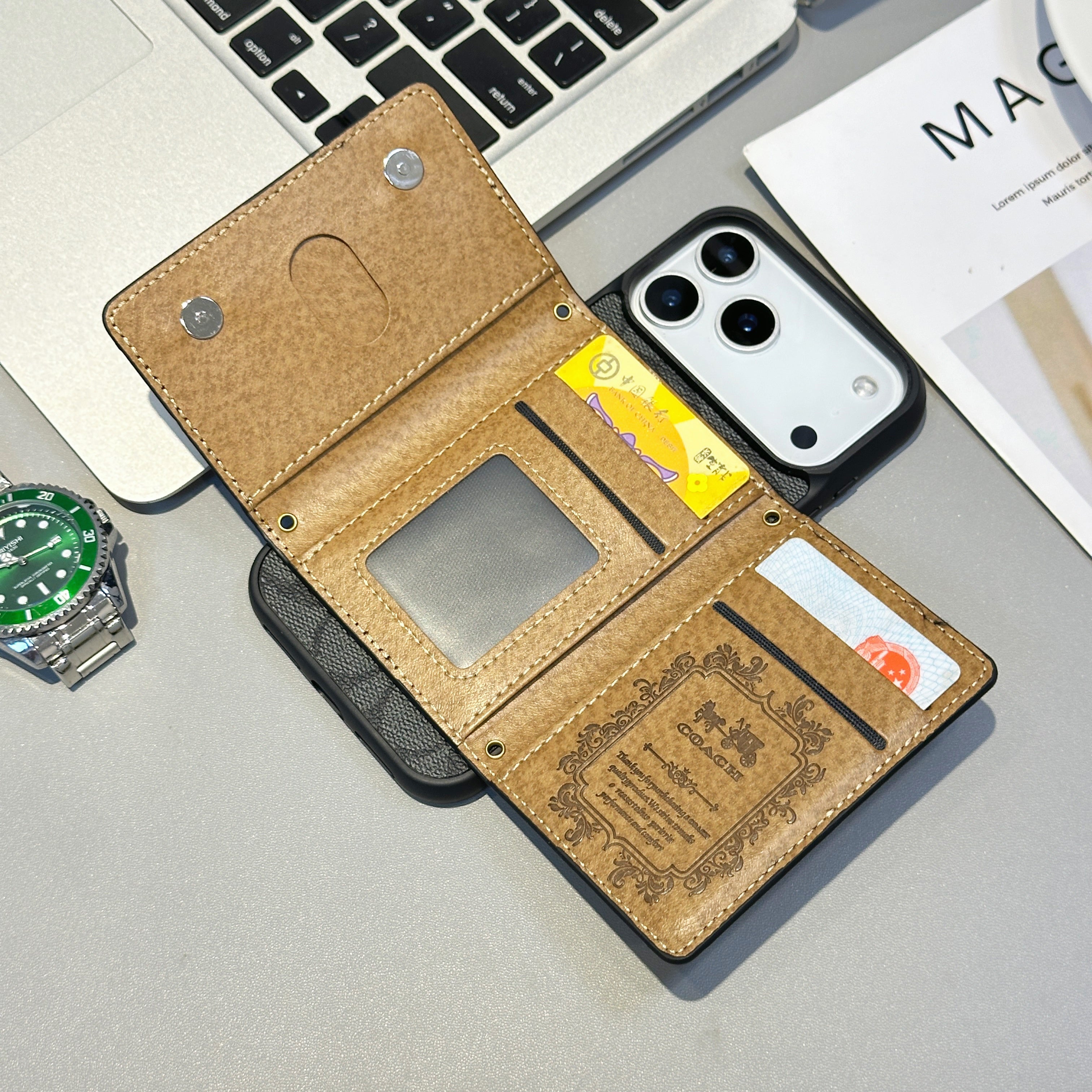 Coach iPhone 14 Pro Max – Protective Shockproof Phone Case