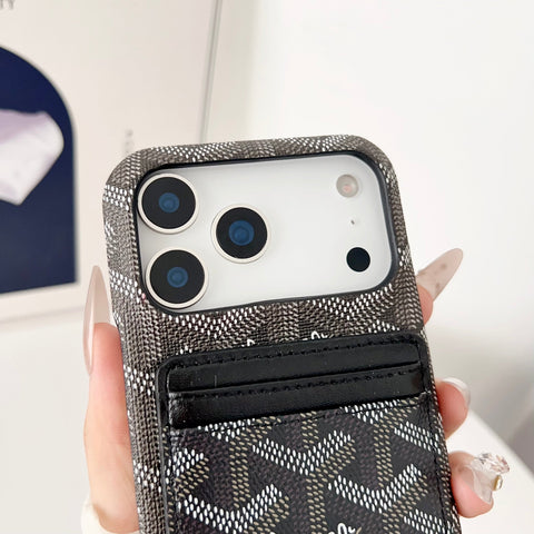 Image of Goyard iPhone 13  – Luxury Designer Phone Case