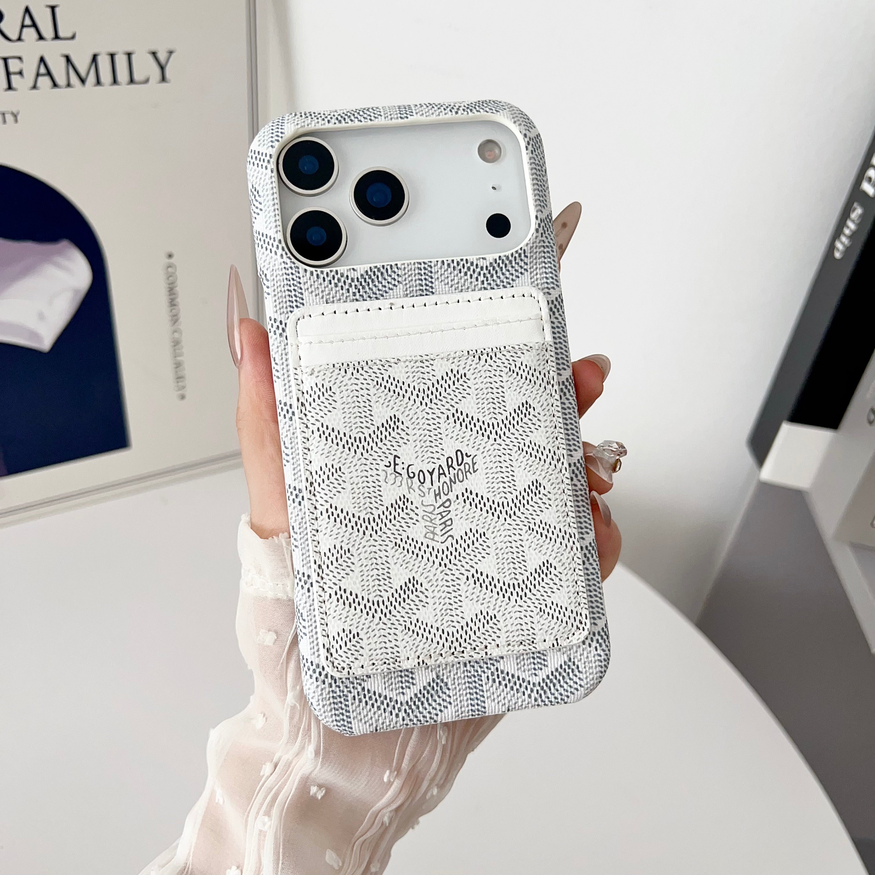 Goyard iPhone 13 Mini – Luxury Designer Phone Case
