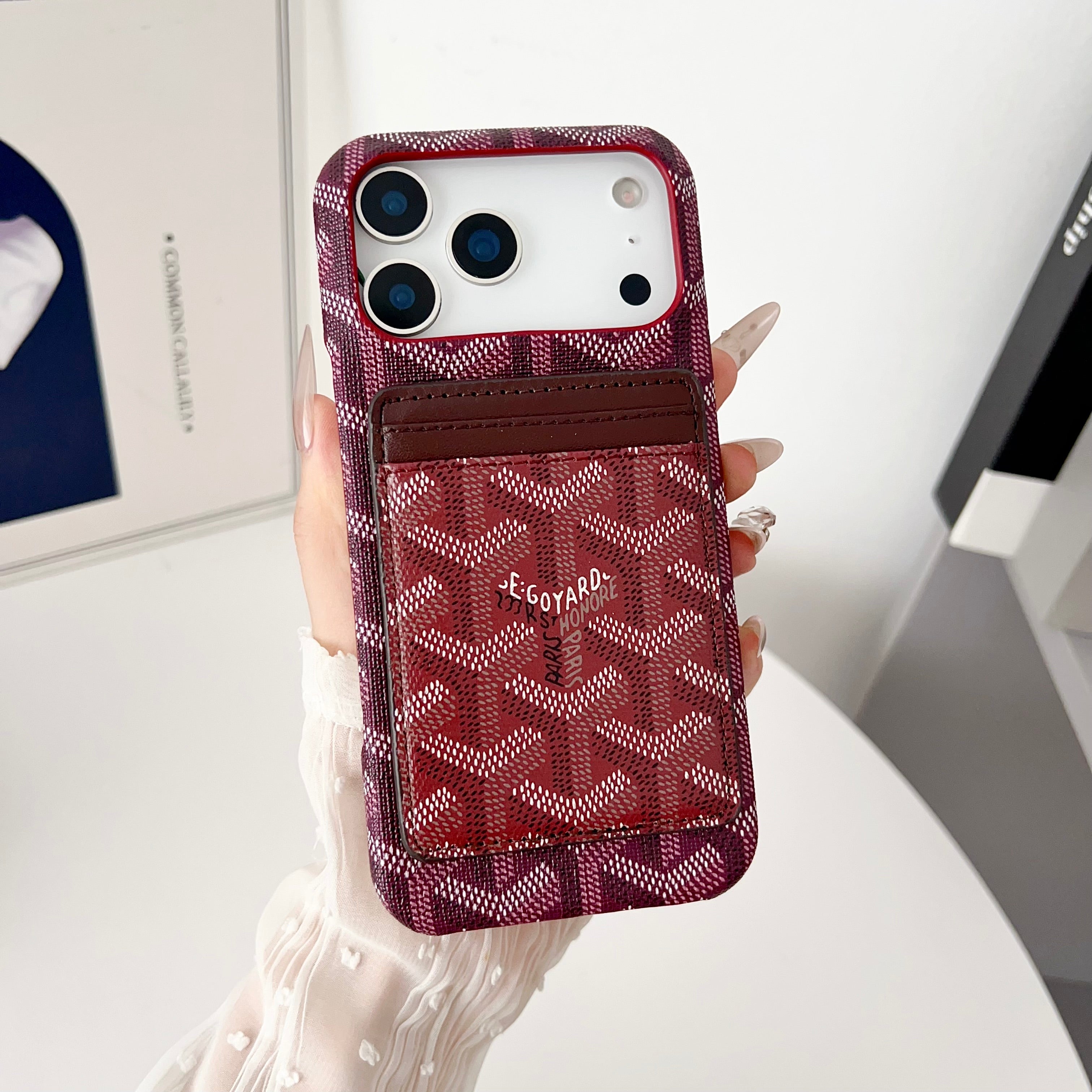 Goyard iPhone 13 Pro – MagSafe Premium Phone Case