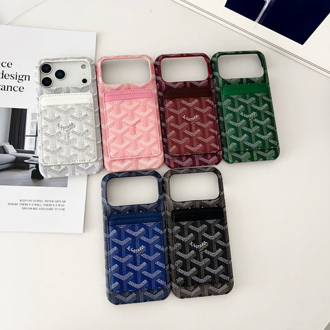 Image of Goyard iPhone 13 Pro Max – Luxury Designer Phone Case